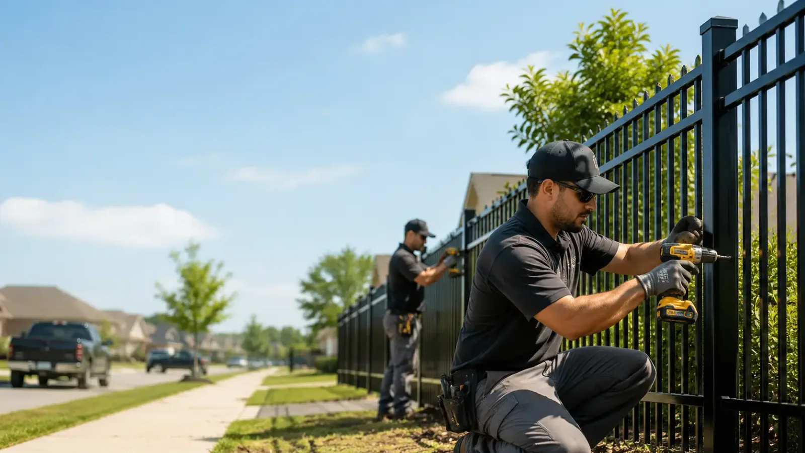 Metal Fence Installation in Pineville, SC
